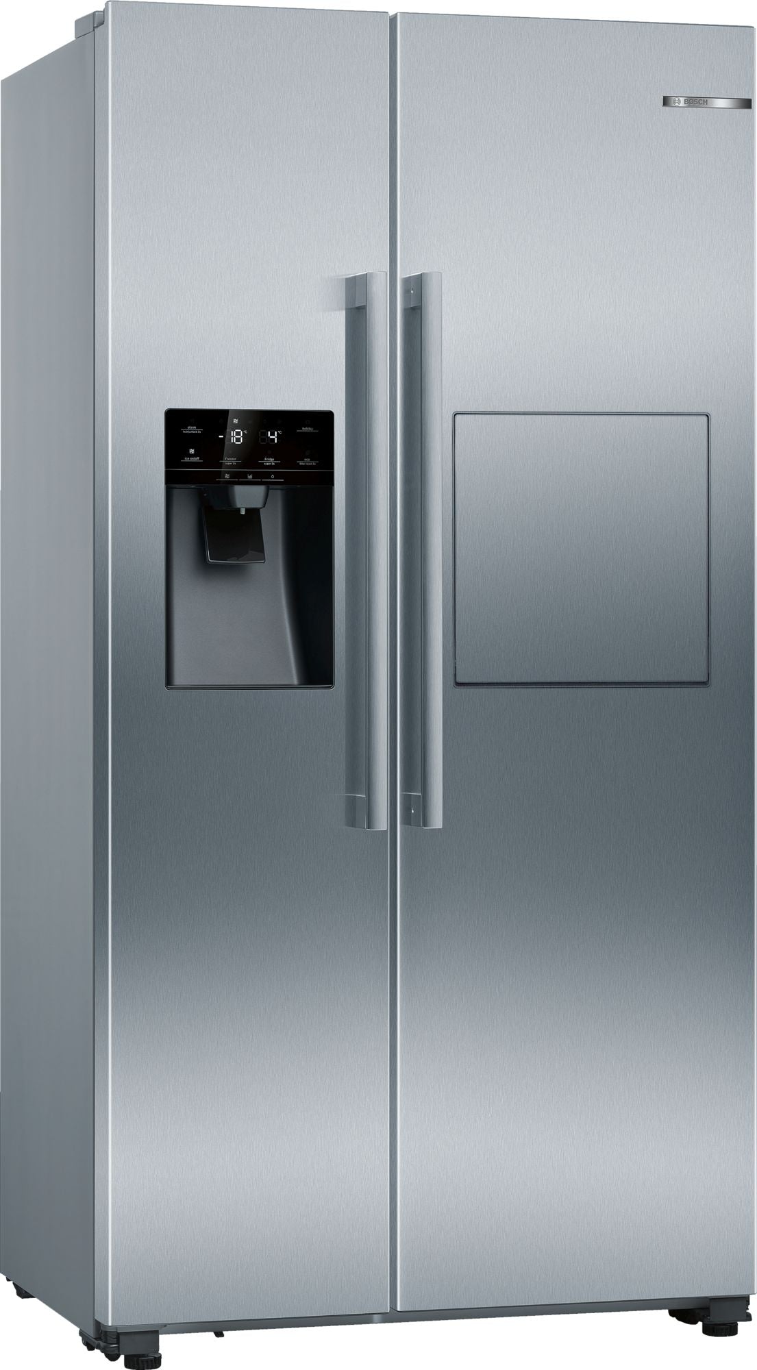 Bosch, Serie 6, Amerikanischer Side by Side, 178.7 x 90.8 cm, Gebürsteter Stahl AntiFingerprint, Total No Frost