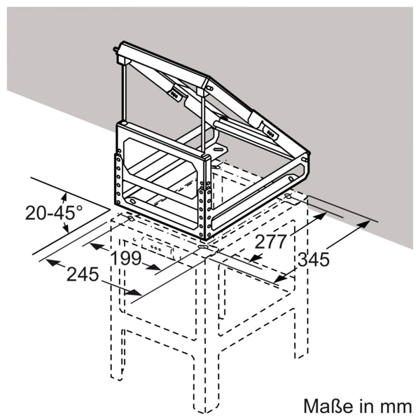 Adapter für Dachschrägen links / rechts