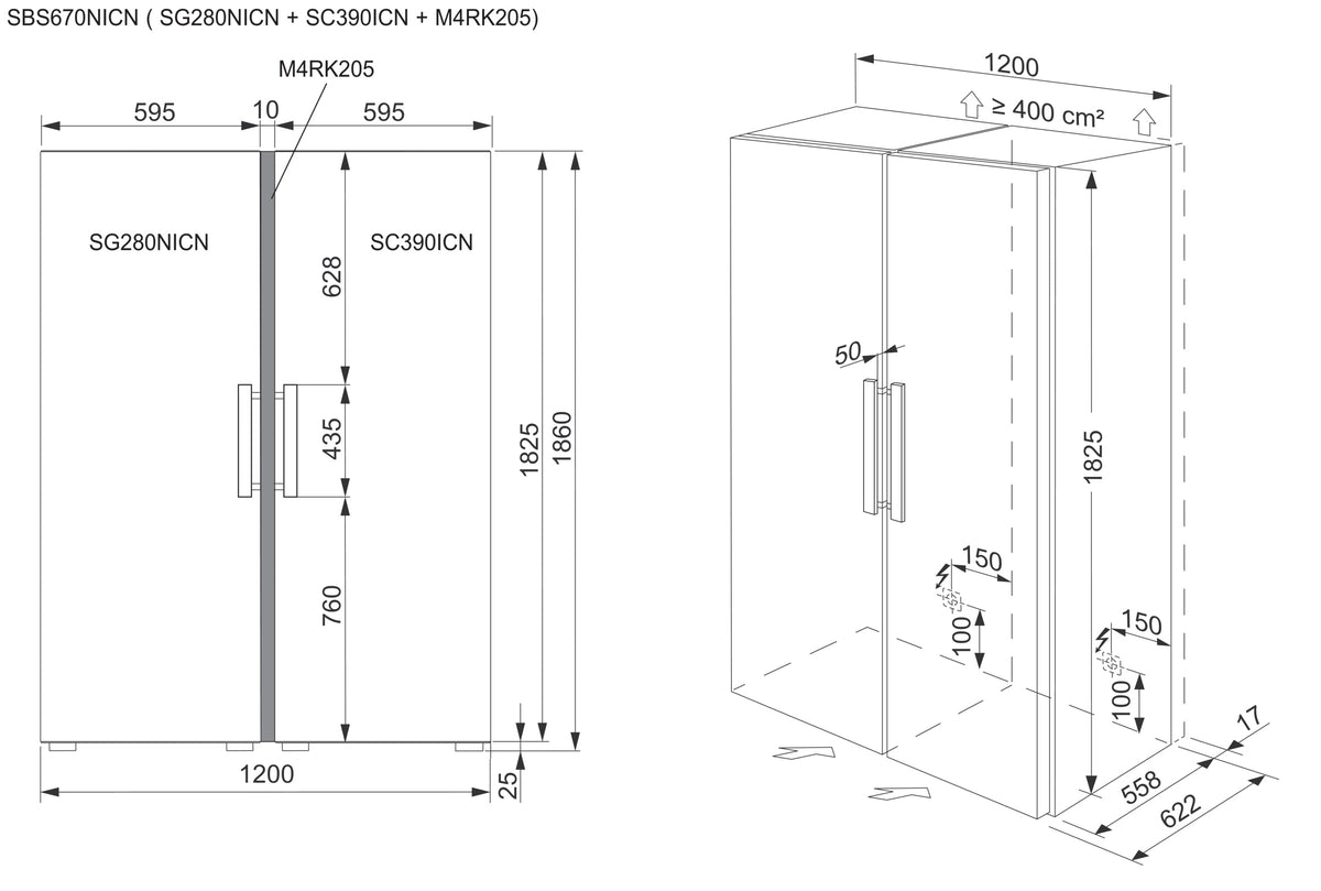 Electrolux Kühlschrank SC390ICN