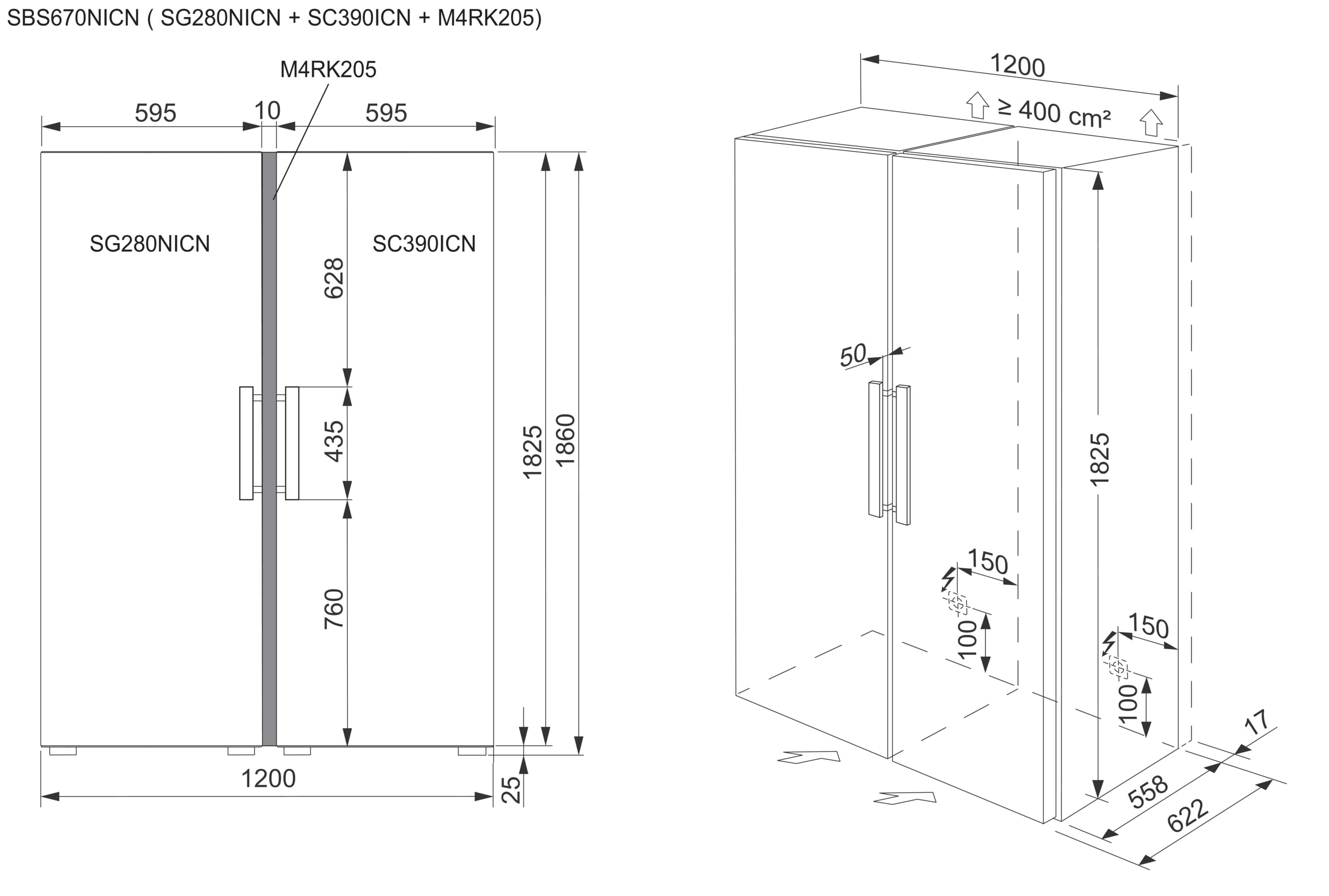 Electrolux Zubehör Kühlen / Gefrieren M4RK205