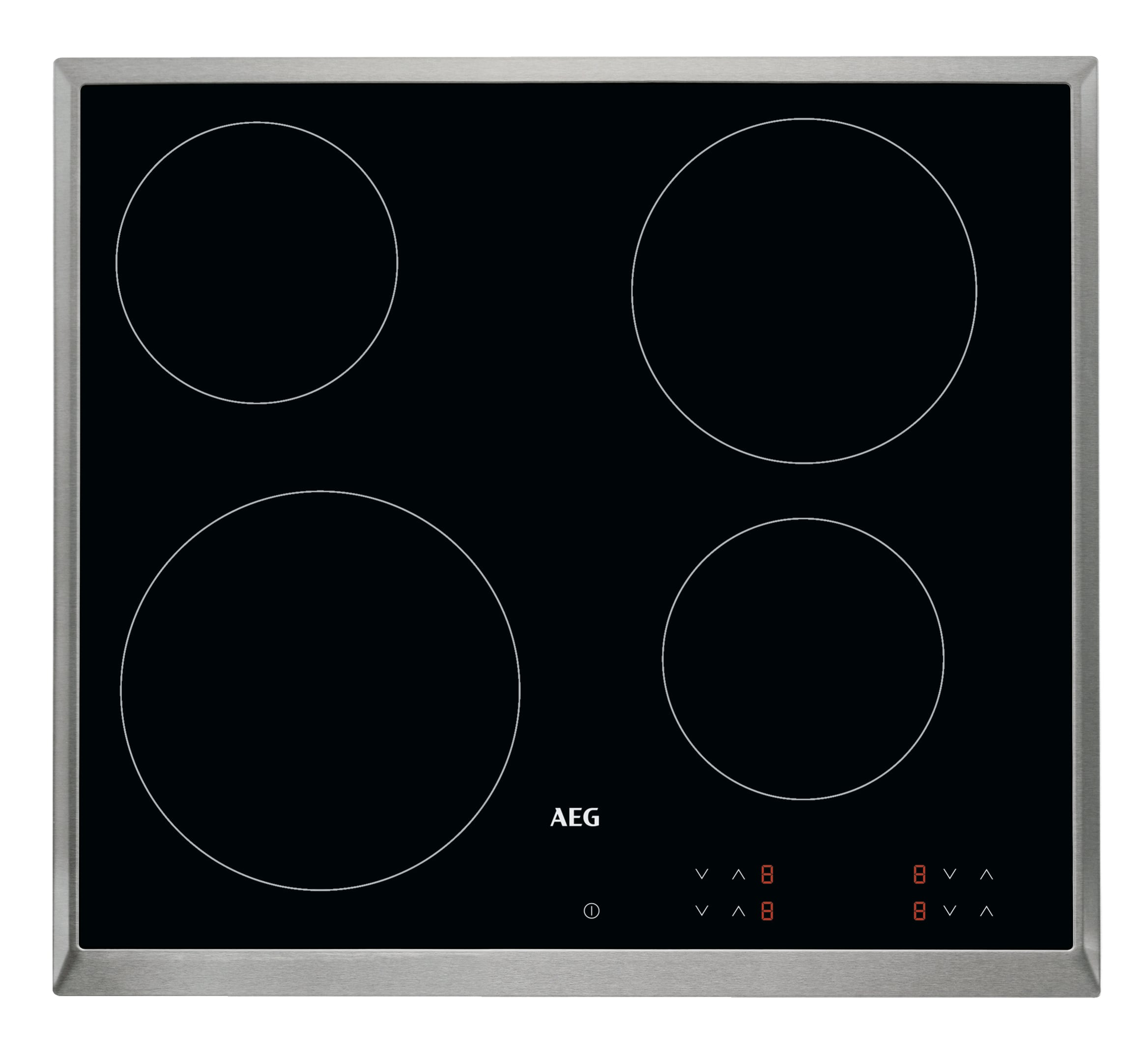 AEG Glaskeramik-Kochfeld KFA58SM