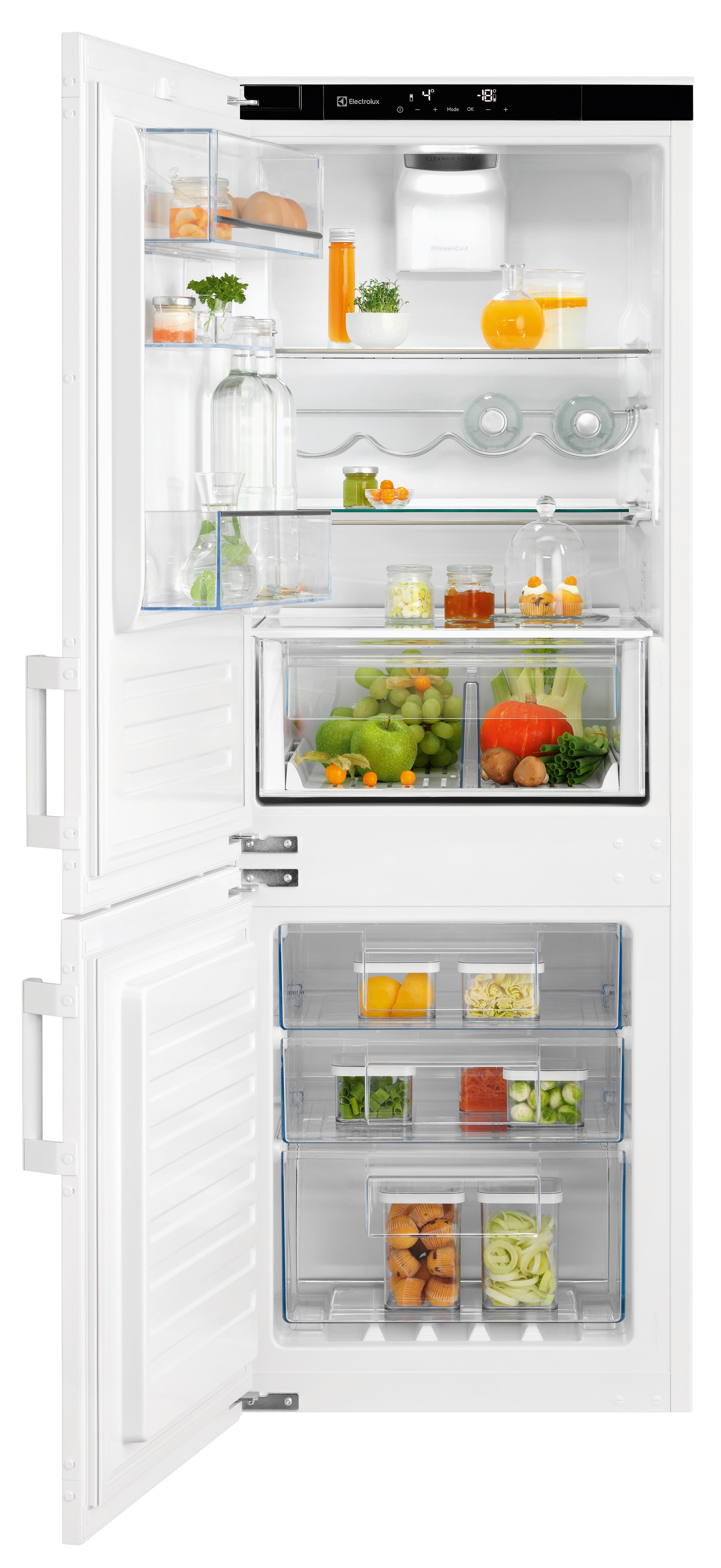 Electrolux Kühl-/Gefrierkombination EK276BNLWE